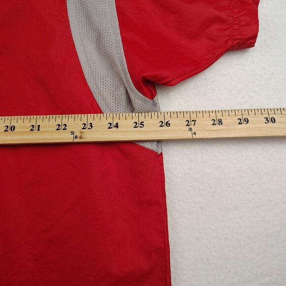 VTG Adidas Team Tricot Windbreaker Shirt Mens sz XL Athletic Pullover - Picture 9 of 9